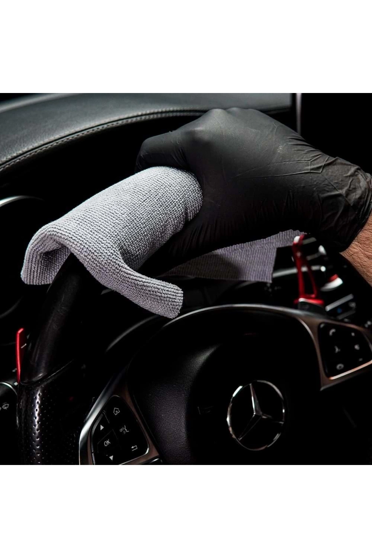 KLIN Clean Towel Çok Amaçlı Silme Ve Temizlik Bezi 10lu Paket (Gri) - 40x40cm