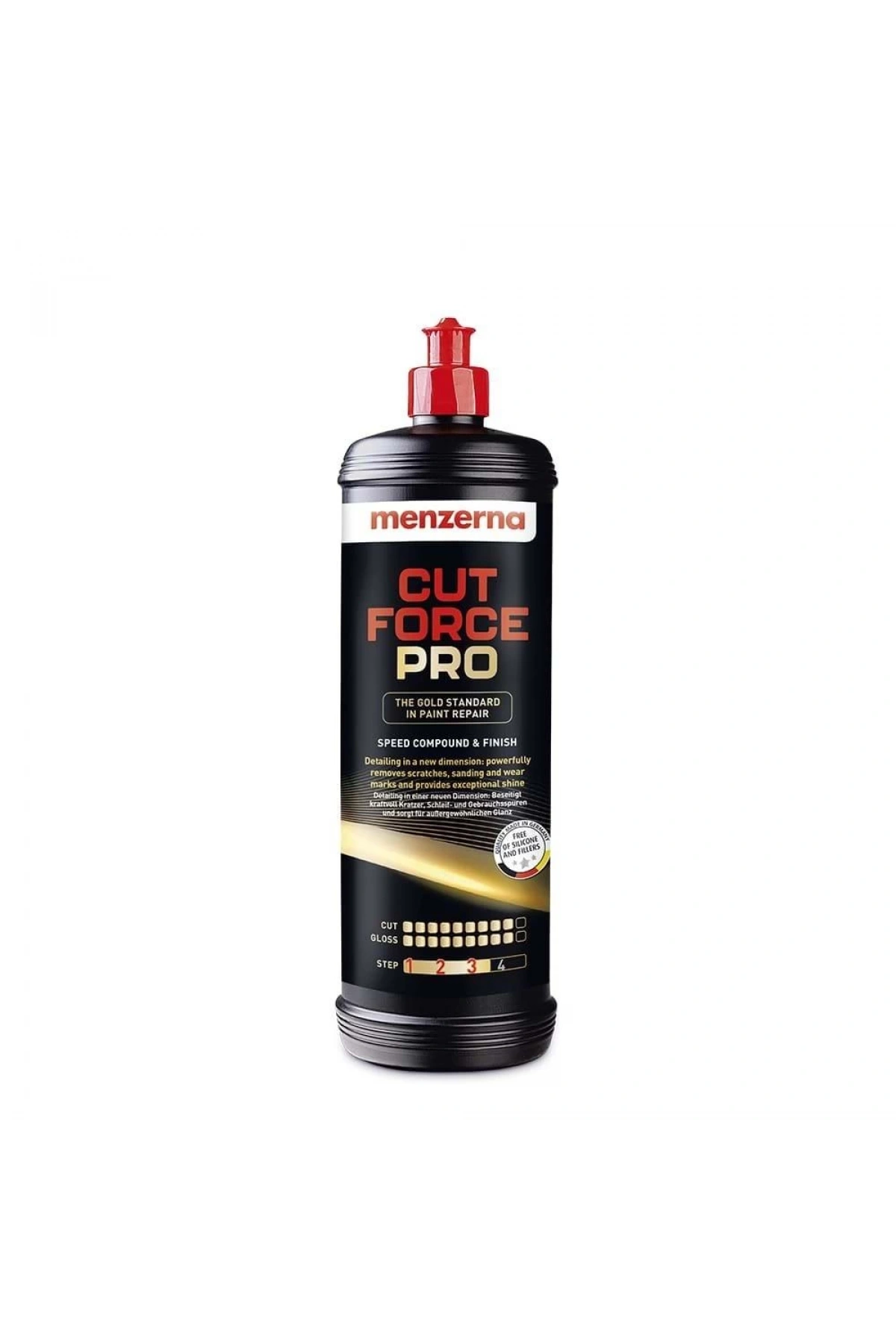MENZERNA Cut Force Pro Altın Seri Ağır Çizik Giderici Kalın Pasta 1 lt