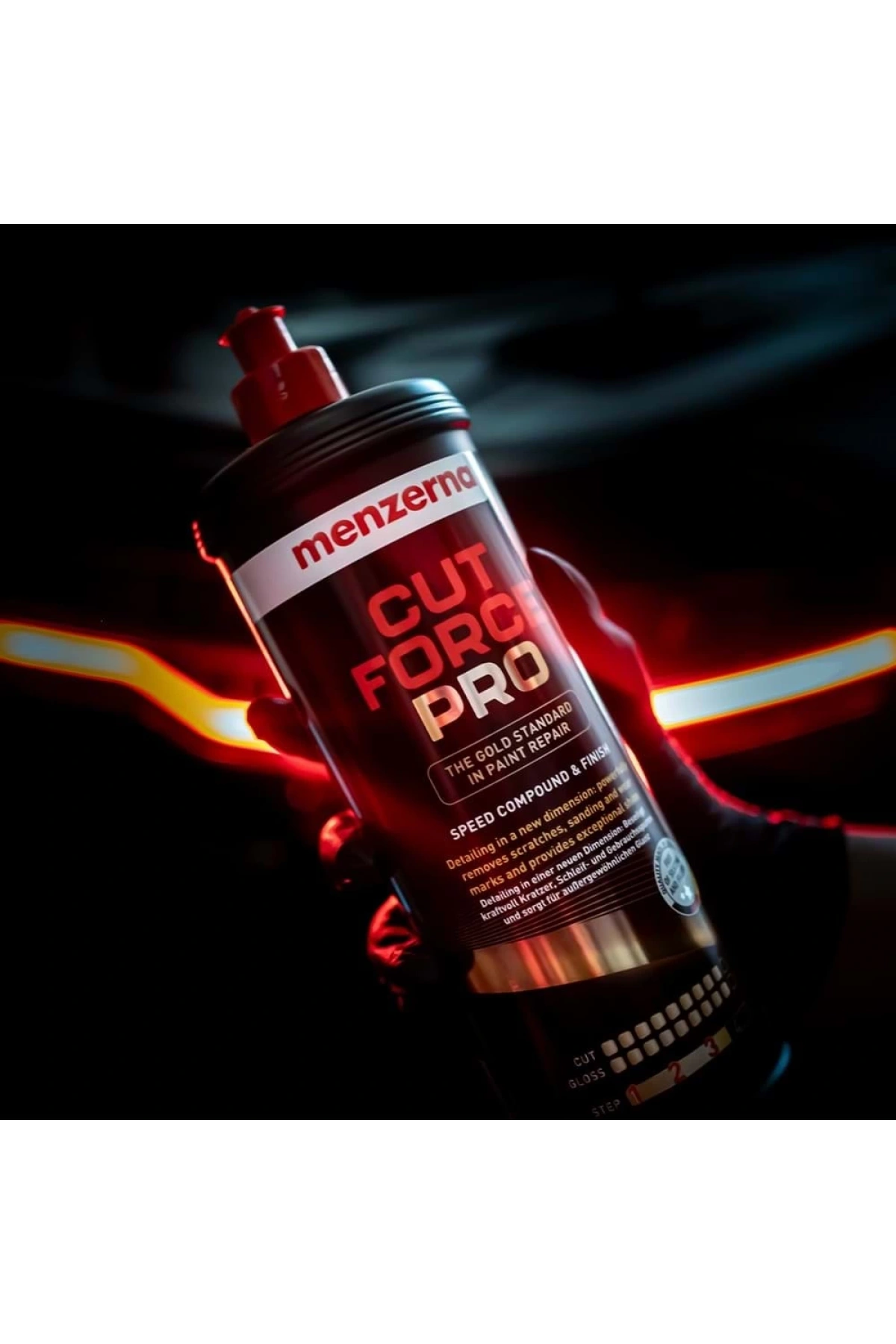 MENZERNA Cut Force Pro Altın Seri Ağır Çizik Giderici Kalın Pasta 1 lt