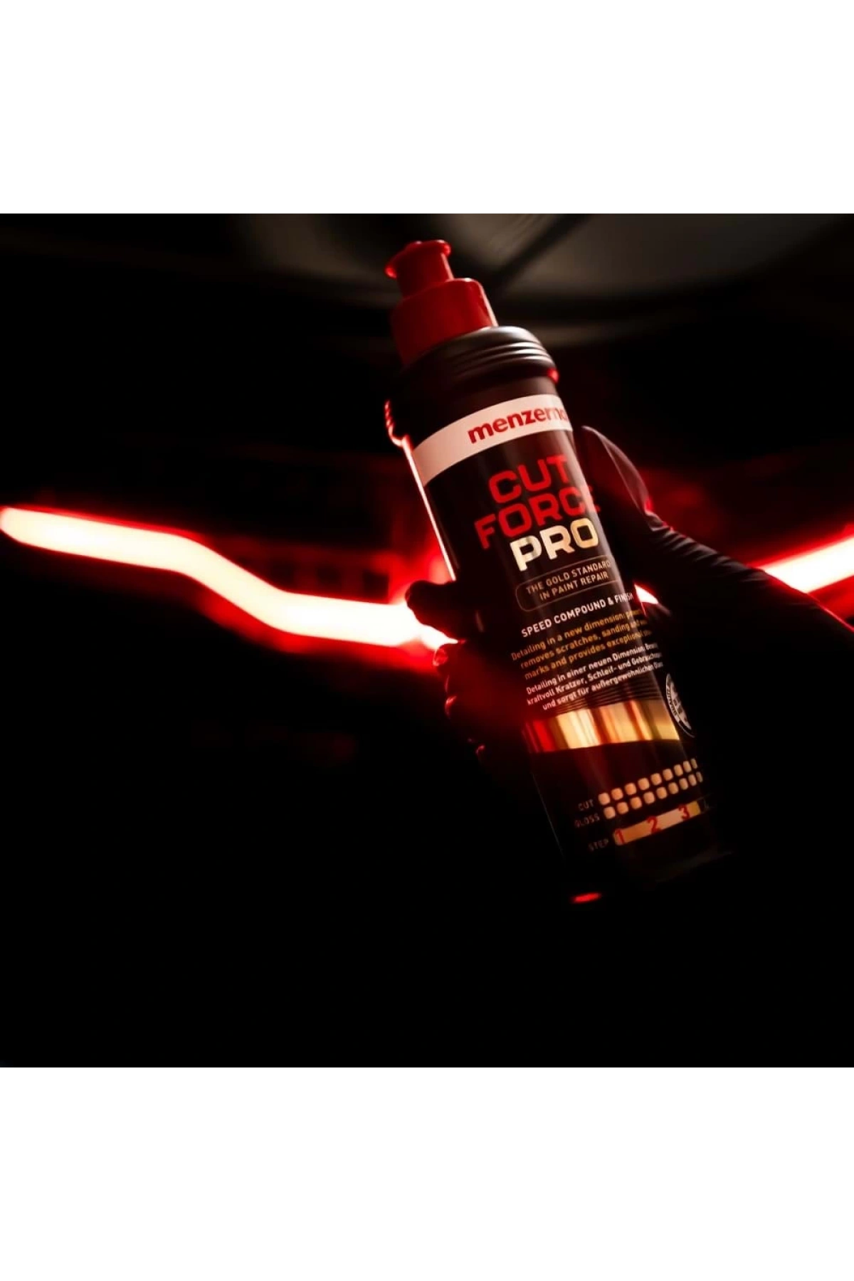 MENZERNA Cut Force Pro Altın Seri Ağır Çizik Giderici Kalın Pasta 250 ml