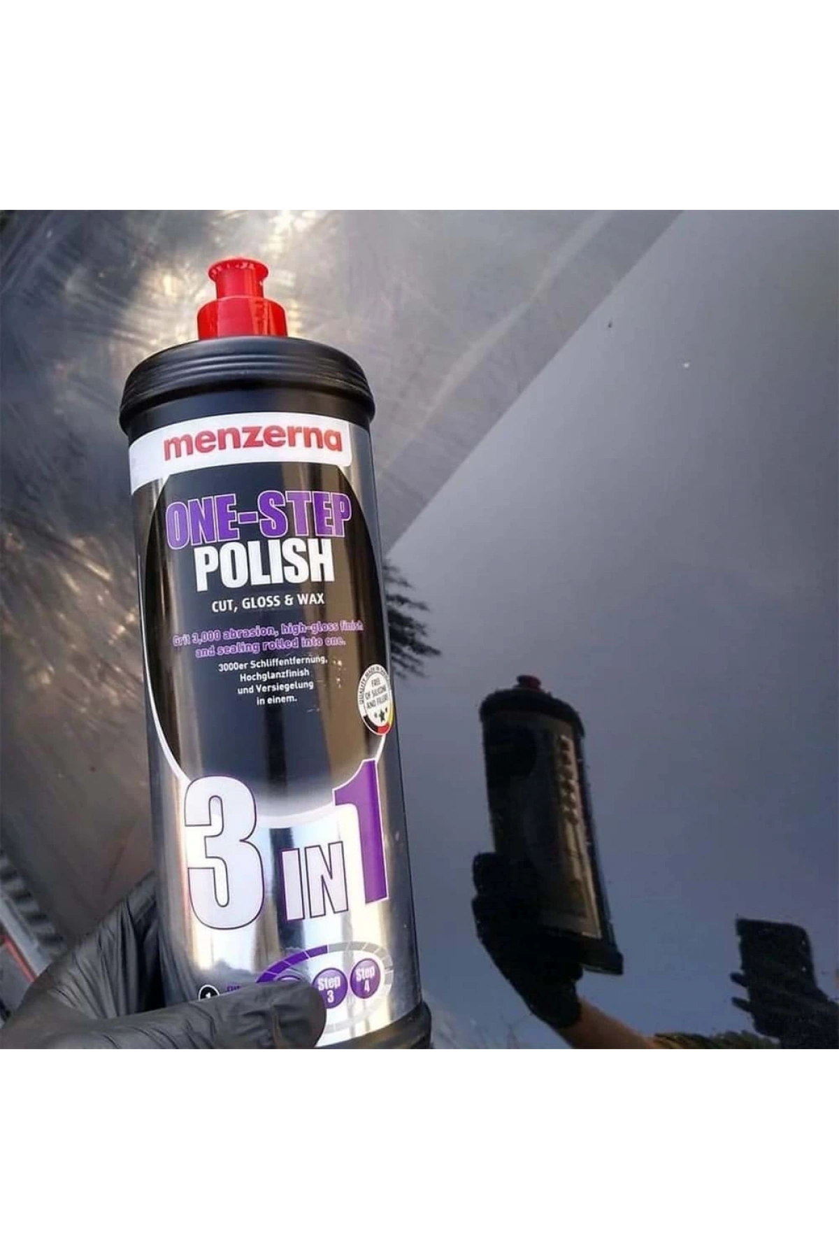 MENZERNA One-Step Polish 3in1 Tek Adım Pasta Cila Koruma 1 lt