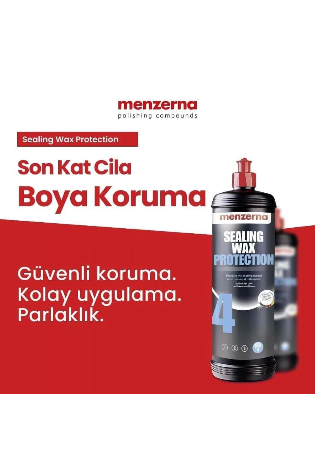 MENZERNA Power Lock Üstün Boya Koruma Cila/Wax 250 ml