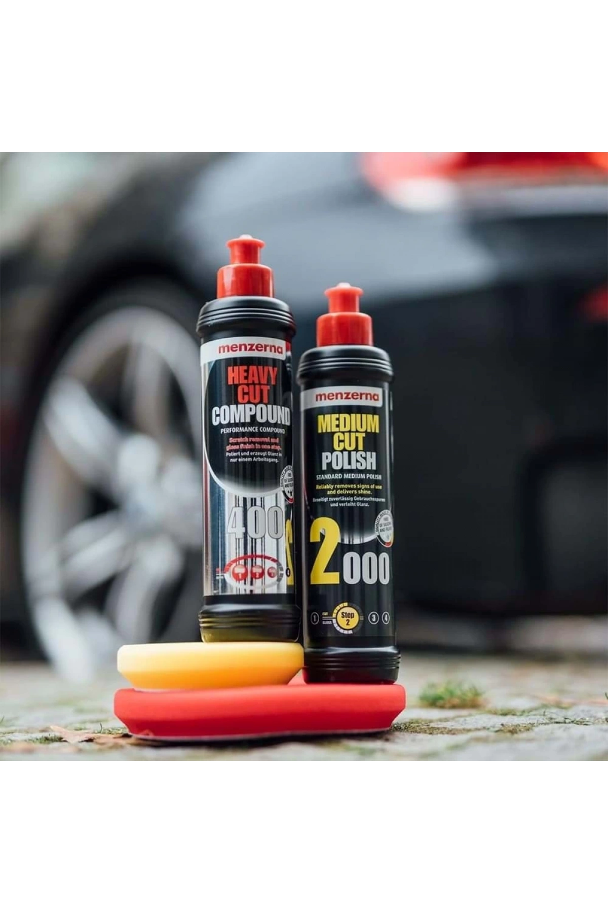 MENZERNA YENİ 400 Ağır Çizik Giderici Kalın Pasta 250 ml