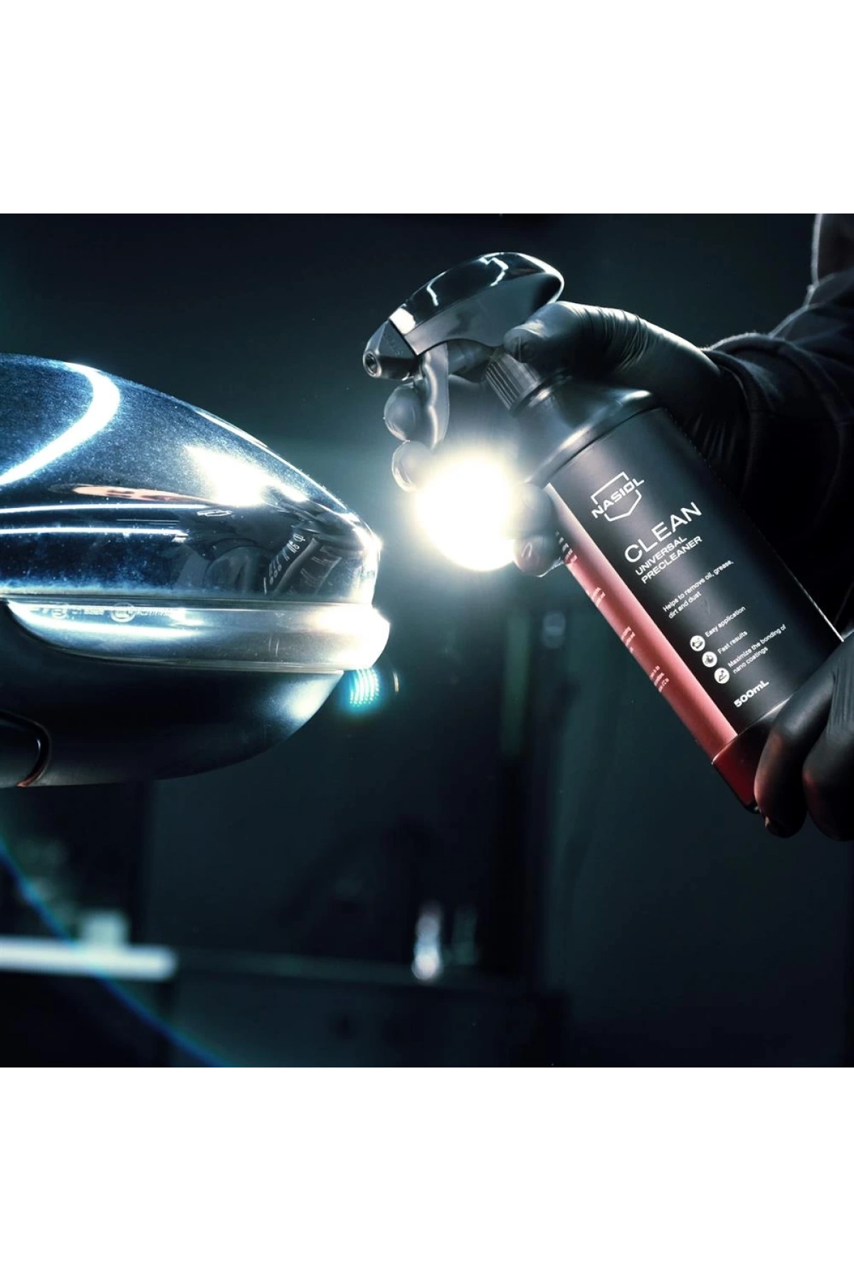 Nasiol Clean Seramik Kaplama Öncesi Yüzey Temizleyici-Genel Temizleme 500 ml