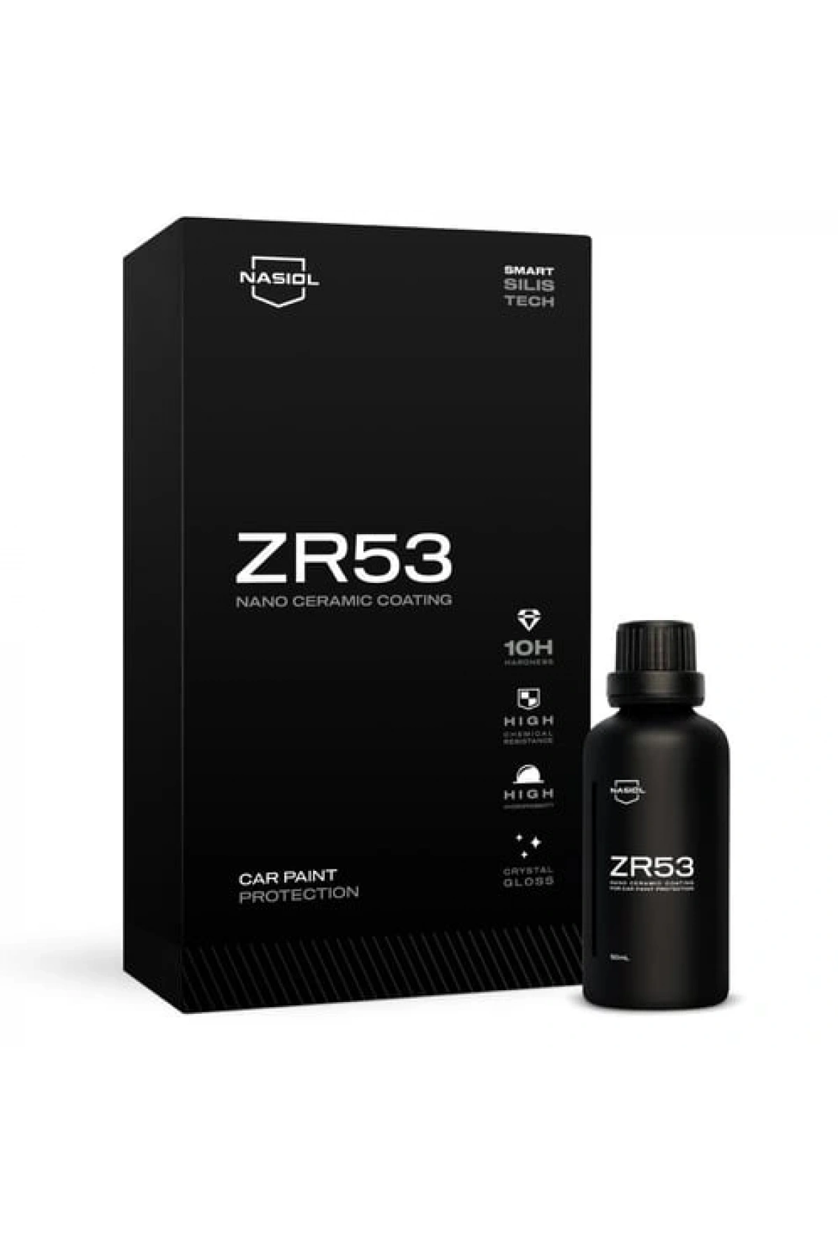 Nasiol ZR53 Araç Nano Seramik Kaplama ve Boya Koruma-10H-3 Yıl Dayanım-50ml