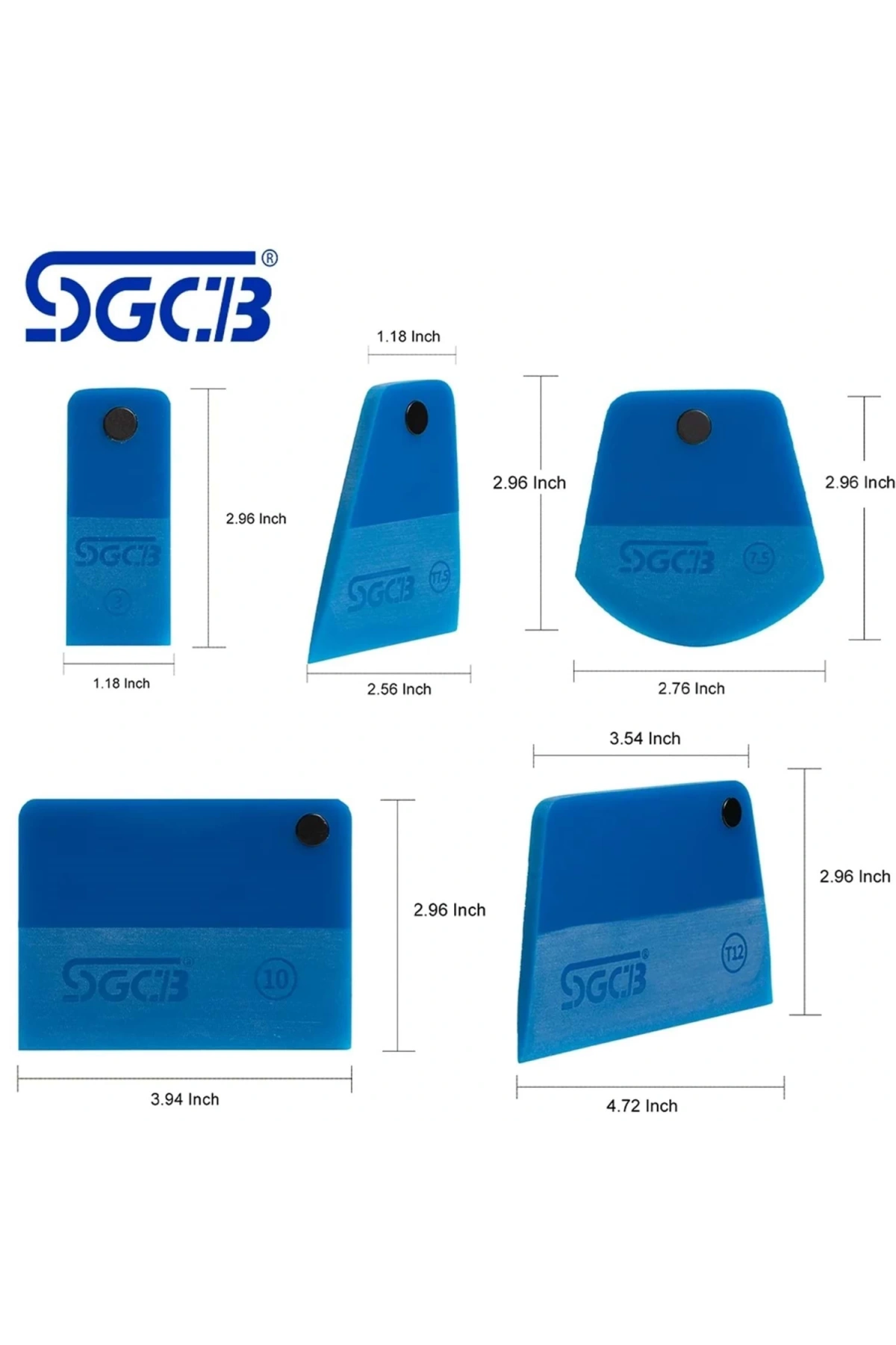 SGCB Mıknatıslı TPU Ragle Kutu Seti 5li -P*P*F Folyo Cam Filmi Çekme Aparatı