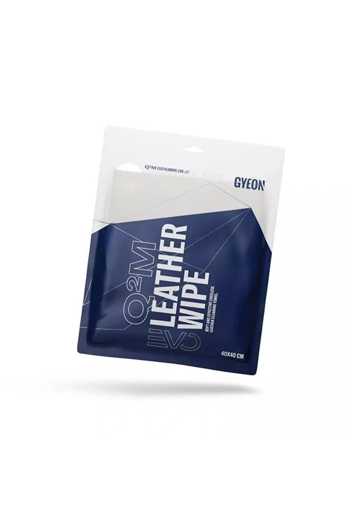 GYEON Q²M LeatherWipe EVO Deri Aksamlara Özel Temizleme Bezi 2li Paket 40x40 cm