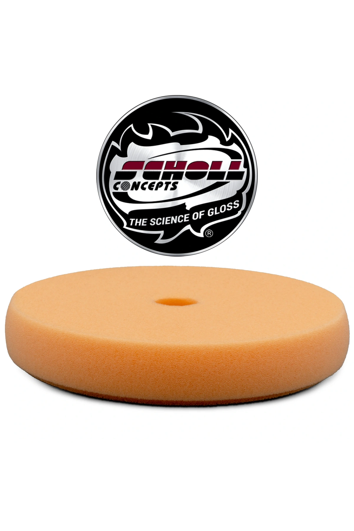 Scholl Concepts L ECO FİX Turuncu Polisaj Pedi 165 mm