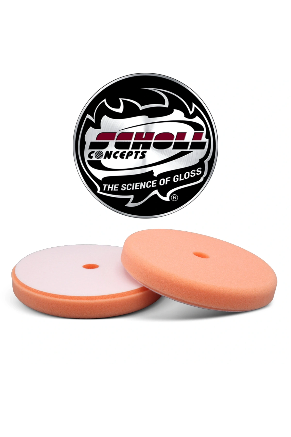 Scholl Concepts L ECO FİX Turuncu Polisaj Pedi 165 mm