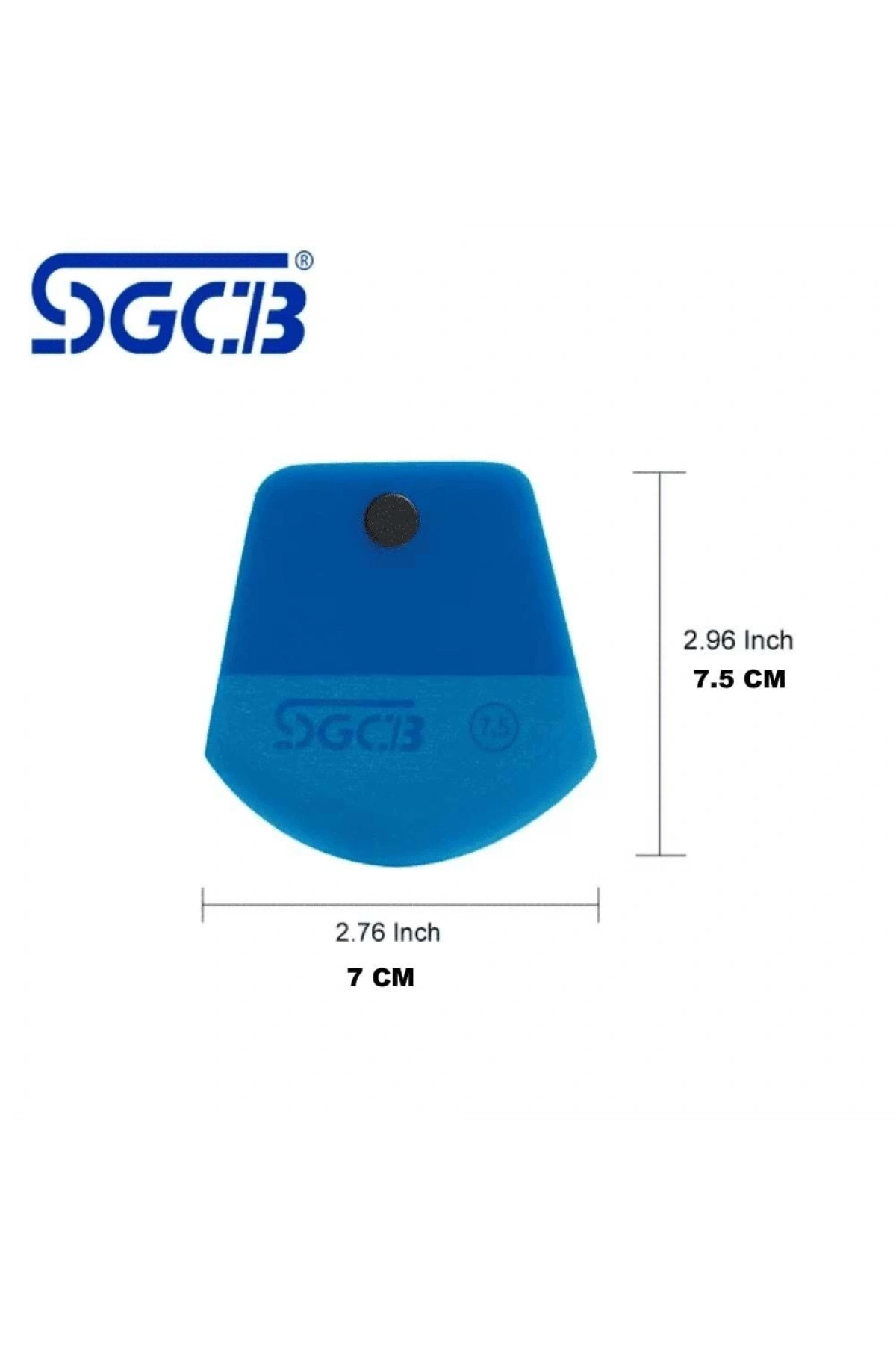 SGCB Oval Şekilli Avuç İçi Mıknatıslı TPU Ragle 7 Cm P*P*F - Folyo - Cam Filmi Çekme Aparatı Çekçek