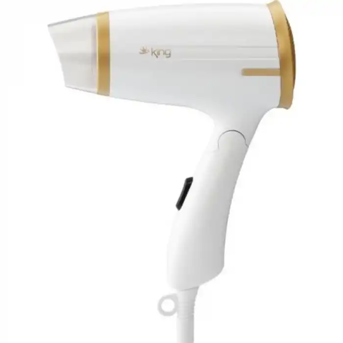King KSK437 Vilda Saç Kurutma Makinesi Beyaz