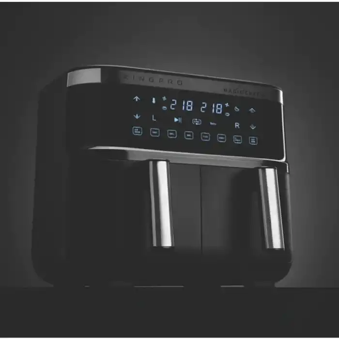 King KYF32 Magicchef Çift Sepetli Sıcak Hava Fritözü 8 Litre