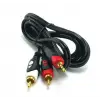 2 Rca 3.5mm Stereo 1.5mt Kablo