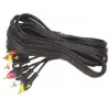 3 Rca 3 Rca 5 Metre Kablo