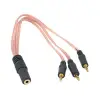 3,5MM STEREO 3 ERKEK STEREO 1 DİŞİ