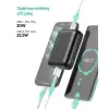 AUKEY PB-N83S-BK 22.5W SCP 18W PD VE QC 3.0 10000 MAH PD MİNİ TYPE-C POWERBANK