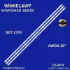 Awox Tv LED BAR 39 inç 3 lü Takım 3 X 75,2 CM 7 Mercek 284467-N27