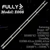 Eastern Set-eled-008 Samsung 40 Inc 2 Adet (set) Tv Led Bar