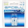 Efcell 1.2v Aaa Şarjli 700ma 2li Blister Paket İnce Pil