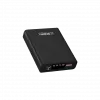 Enerx ENR-P1025DC Powerbank 10.000 Mah Dijital Ekranlı Fenerli USB+Type-C 2.1A Siyah