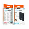 Enerx ENR-P10A Powerbank 10.000 Mah 2xUSB+Micro 1A Siyah