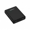 Enerx ENR-P10A Powerbank 10.000 Mah 2xUSB+Micro 1A Siyah