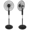 Everest Fan11 Cool Air 16 45 Watt 5 Pervaneli 3 Kademe 1200rpm Zaman Ayarlı Vantilatör Siyah
