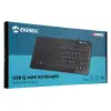Everest Kb-410 Siyah Usb Q Mını Klavye