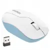 Everest Smw-973 Usb Beyaz-mavi 2.4ghz 1200dpı Kablosuz Optik Mouse 5 Metre Menzilli