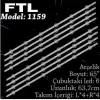 Ftl 1159 Arçelik 65 Inc 4r+4l Adet (set) Tv Led Bar