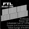 Ftl 288 Sanyo 50 Inc 6a+6b Adet (set) Tv Led Bar
