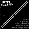 Ftl 837 Yumatu/adler 32 Inc 2 Adet (set) Tv Led Bar