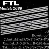 Ftl Set-1080 Lg 65 Inc 3a+3b+3c+3d Adet (set) Tv Led Bar