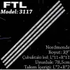 Ftl Set-3117 Sanyo 39 Inc 2l+2r Adet (set) Tv Led Bar