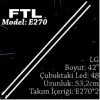 Ftl Set-eled-270 Lg 42 Inc 1l+1r Adet (set) Tv Led Bar