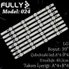 Fully Set-024 Lg 39 Inc 8 Adet (set) Tv Led Bar