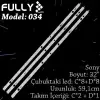 Fully Set-034 Lg 32 Inc 2wc+1wd Adet (set) Tv Led Bar