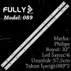 Fully Set-089 Phılıps 32 Inc 2  Adet (set) Tv Led Bar