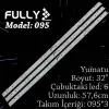 Fully Set-095 Yumatu 32 Inc 3  Adet (set) Tv Led Bar