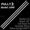 Fully Set-1000 Lg 43 Inc 3  Adet (set) Tv Led Bar