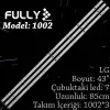 Fully Set-1002 Lg 43 Inc 3  Adet (set) Tv Led Bar