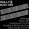 Fully Set-1009 Samsung 48 Inc 4a+4b Adet (set) Tv Led Bar