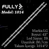 Fully Set-1014 Lg 43 Inc 2  Adet (set) Tv Led Bar