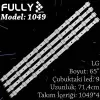 Fully Set-1049 Lg 65 Inc 4  Adet (set) Tv Led Bar
