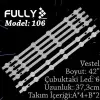 Fully-set-106 Vestel 42 Inc 4*a+2*b/c Adet (set) Tv Led Bar