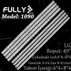 Fully Set-1090 Lg 49 Inc 4a+4b Adet (set) Tv Led Bar