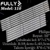 Fully Set-110 Phılıps 50 Inc 6r+6l Adet (set) Tv Led Bar
