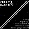 Fully Set-1173 Arçelik/grundig 43 Inc 2  Adet (set) Tv Led Bar