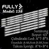 Fully Set-138 Samsung 43 Inc 4a+4b Adet (set) Tv Led Bar