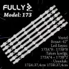 Fully-set-173 Vestel/lg 42 Inc 4a+2c Adet (set) Tv Led Bar